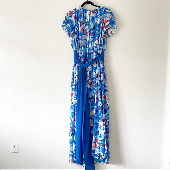Arabella Blue Poppy Dress Peter Som For Made In Kind - Picture 7 of 16